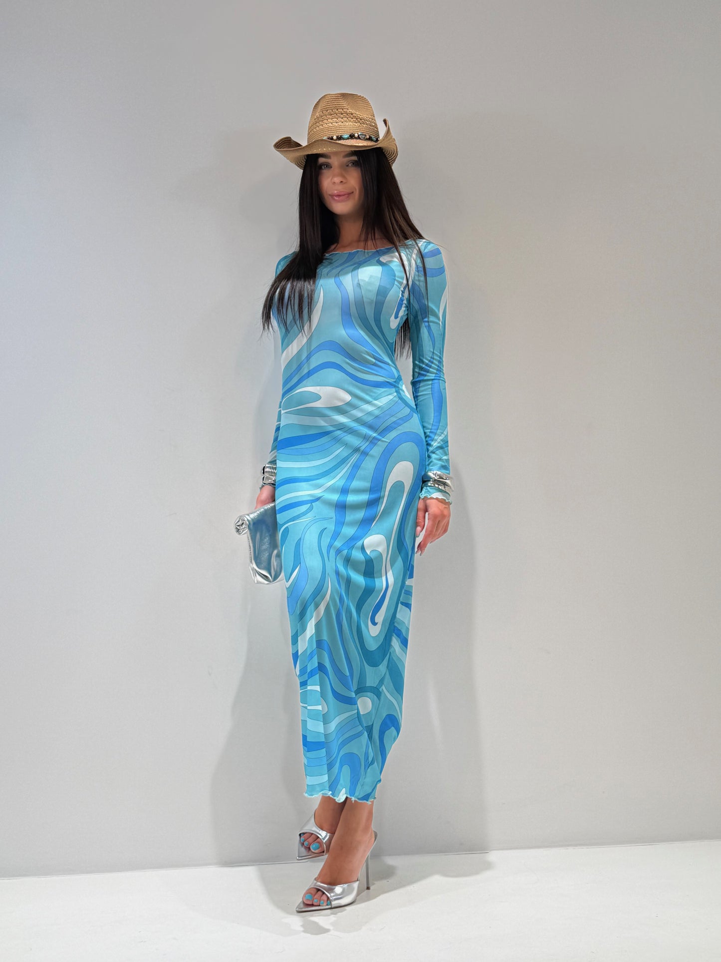 ABITO ANTIBES FANTASY celeste|Colore:Celeste
