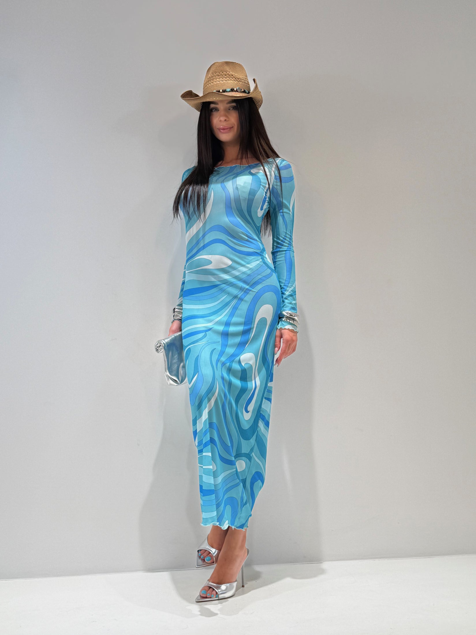ABITO ANTIBES FANTASY celeste|Colore:Celeste
