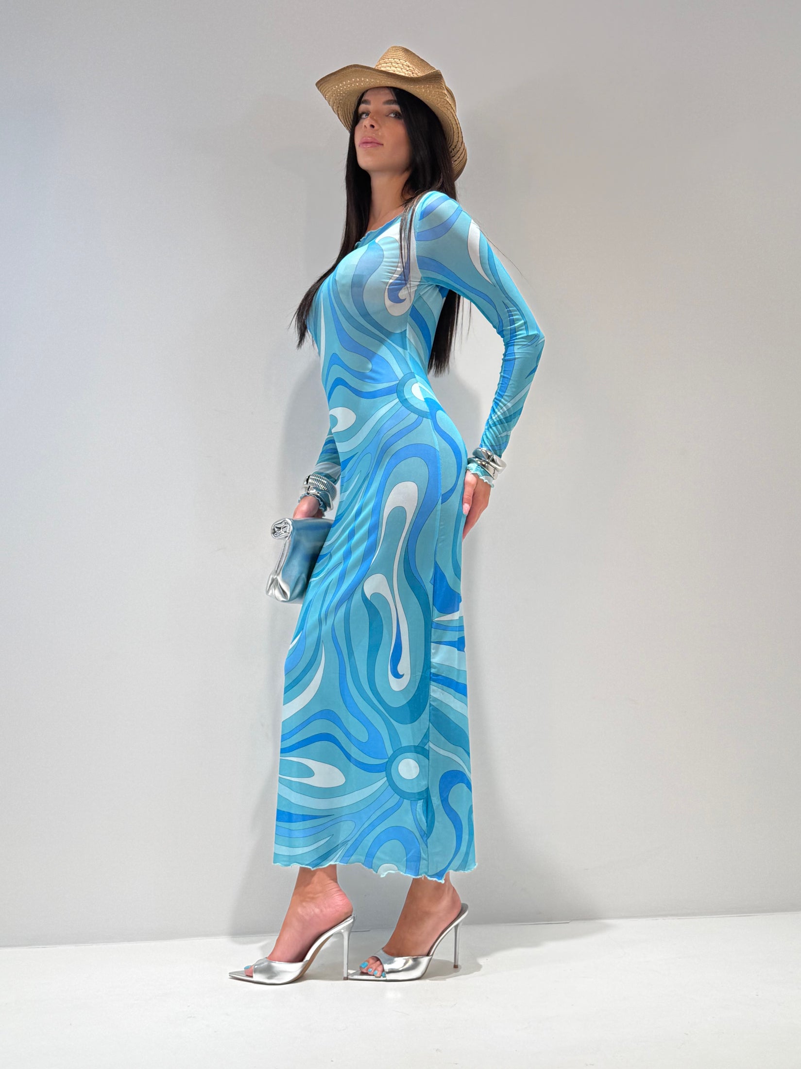 ABITO ANTIBES FANTASY celeste|Colore:Celeste
