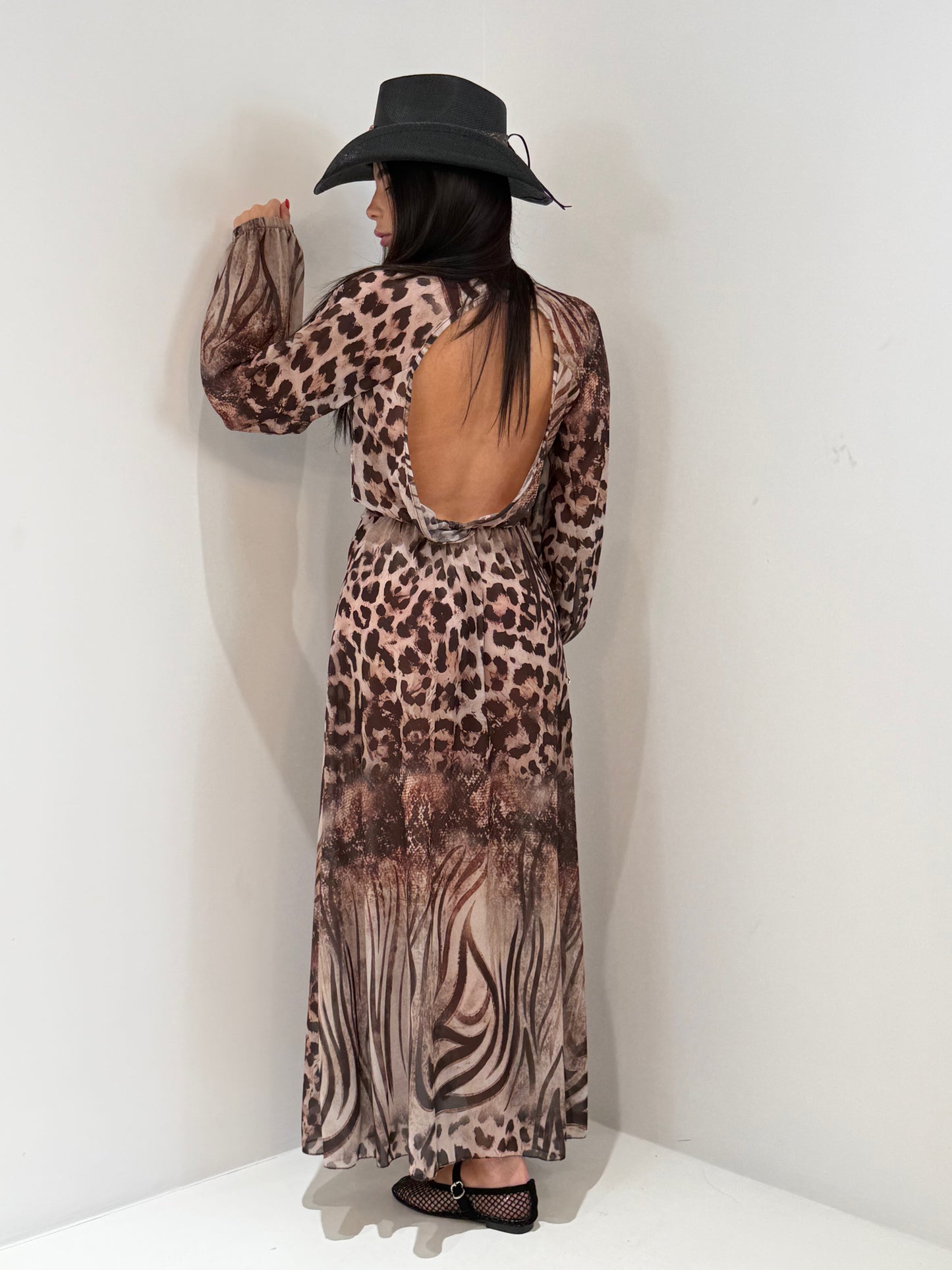 ABITO CARTAGENA FANTASY marrone|Colore:Marrone