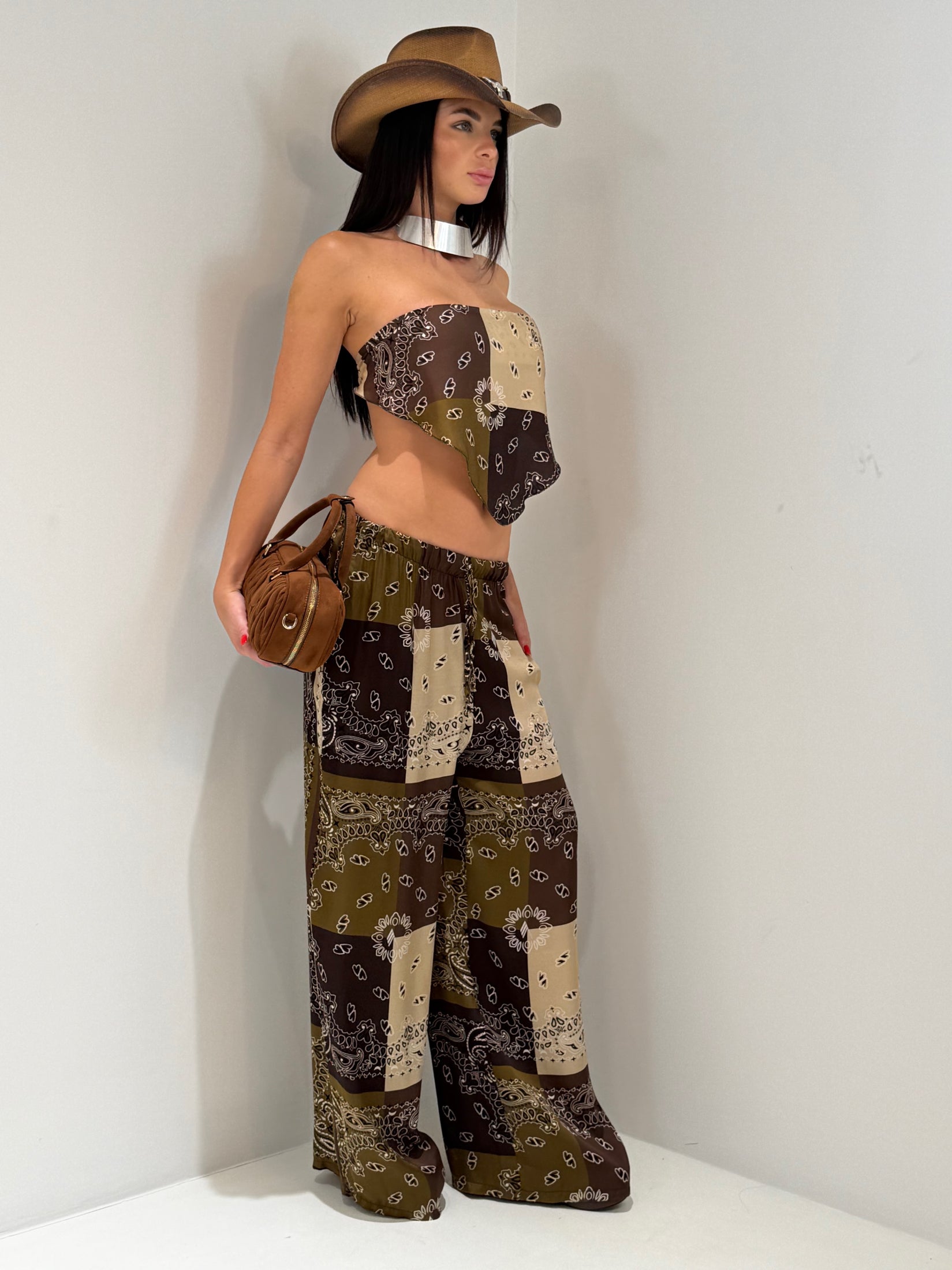 COORDINATO CALI FANTASY marrone|Colore:Marrone