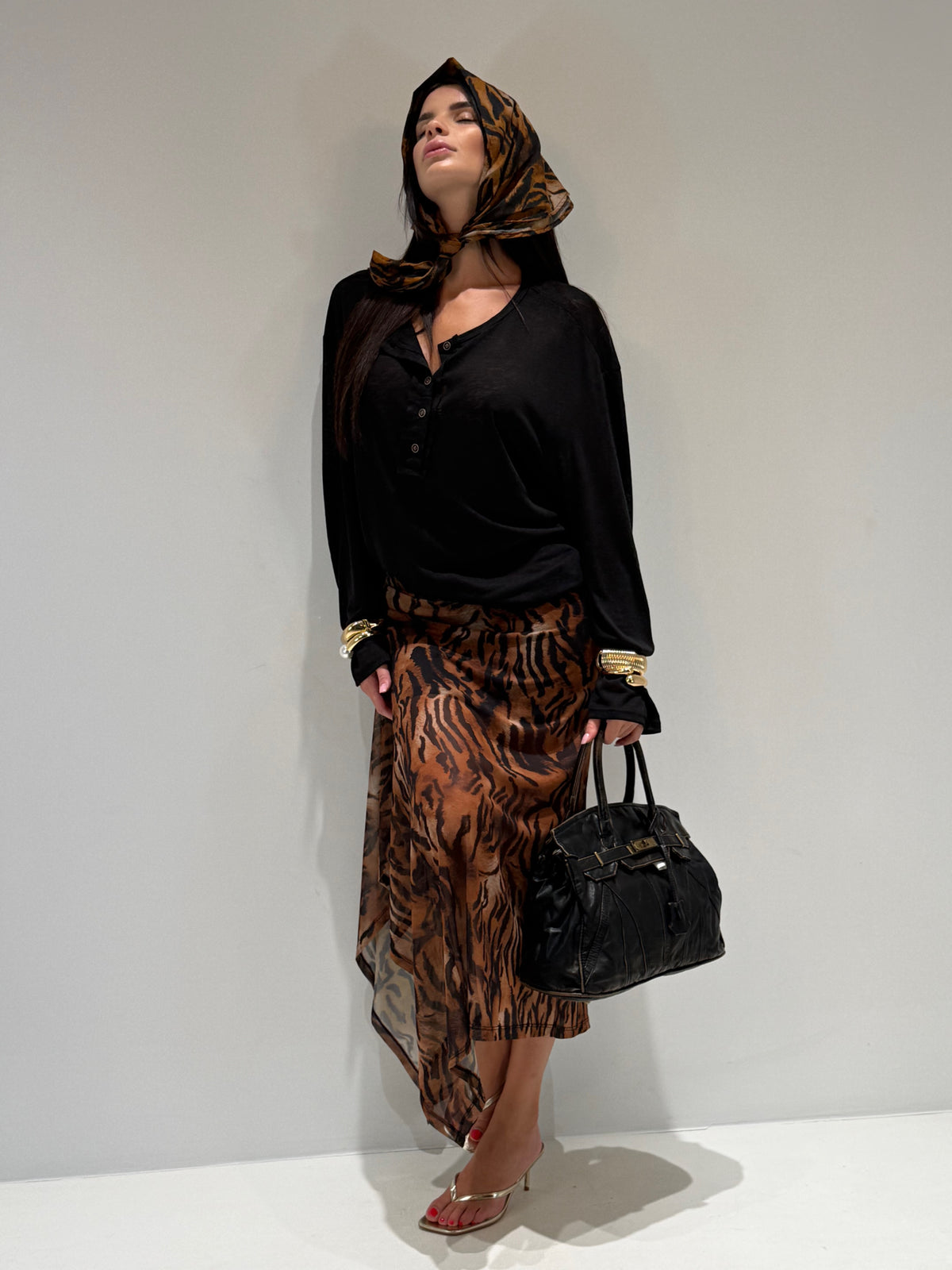 GONNA AURELIA BY LUMINA nero|Colore:Nero