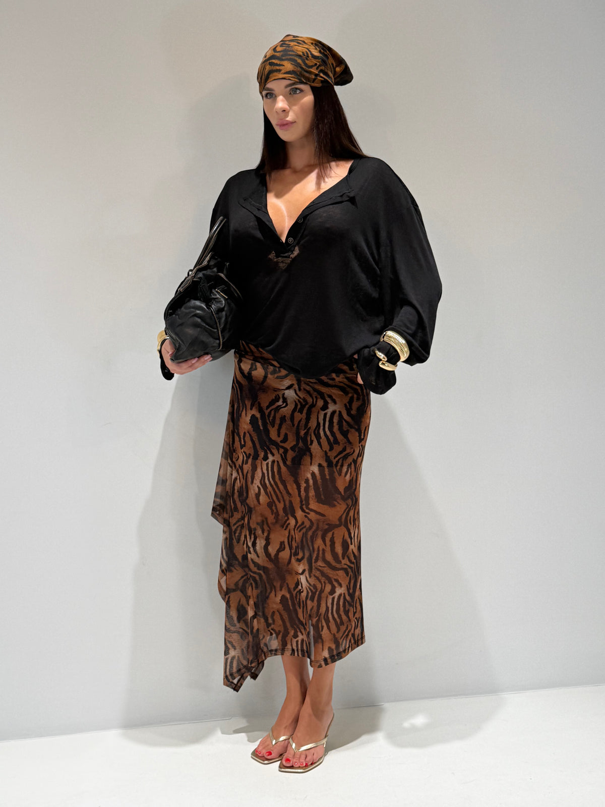 GONNA AURELIA BY LUMINA nero|Colore:Nero