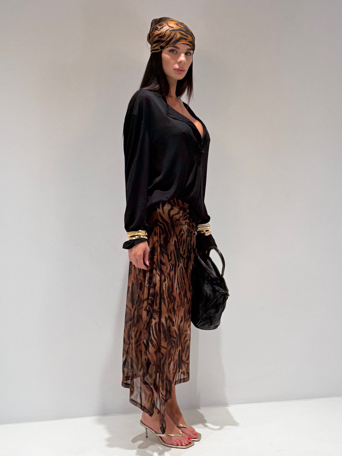 GONNA AURELIA BY LUMINA nero|Colore:Nero