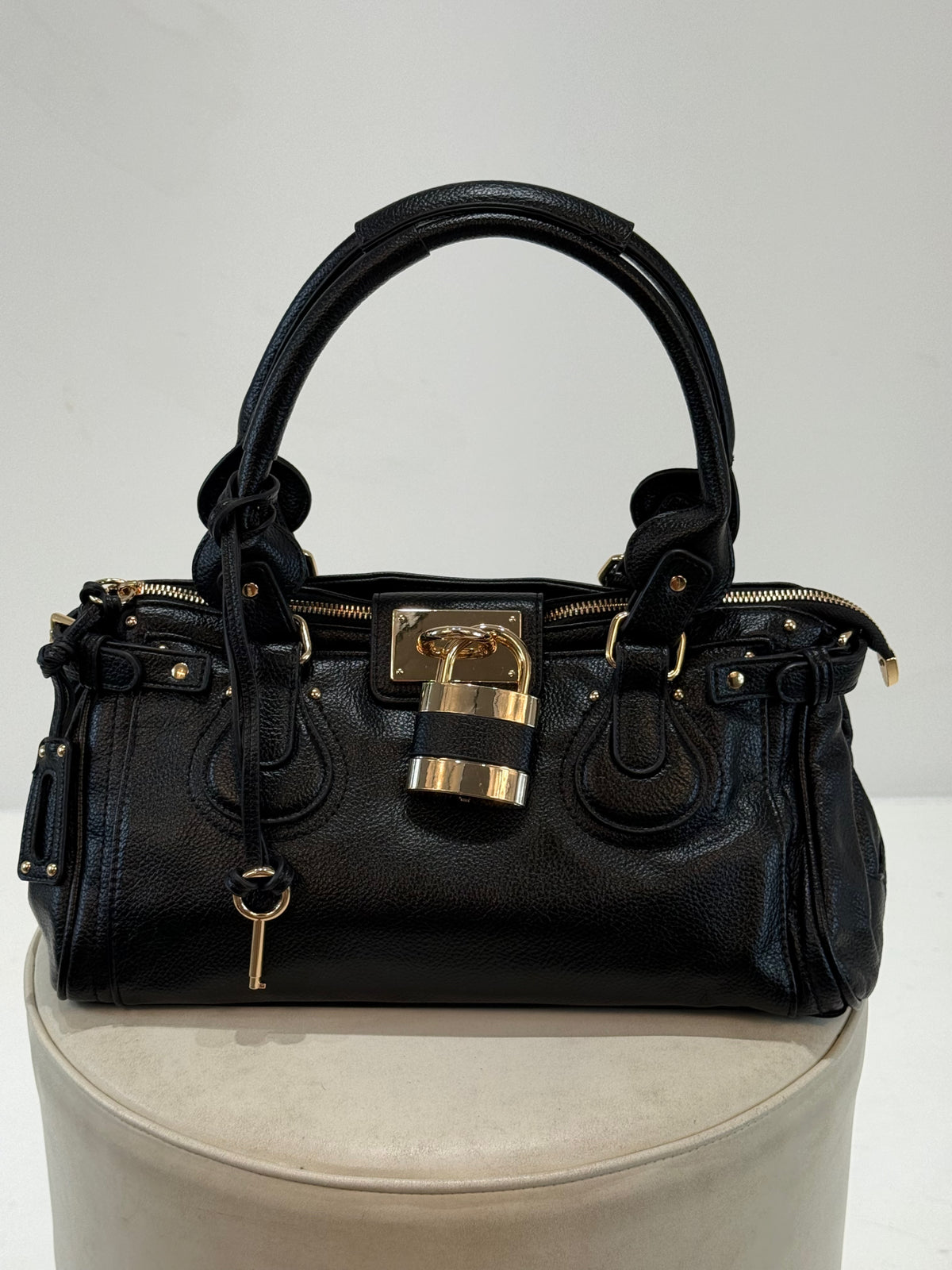 BORSA LUCCHE  nero|Colore:Nero