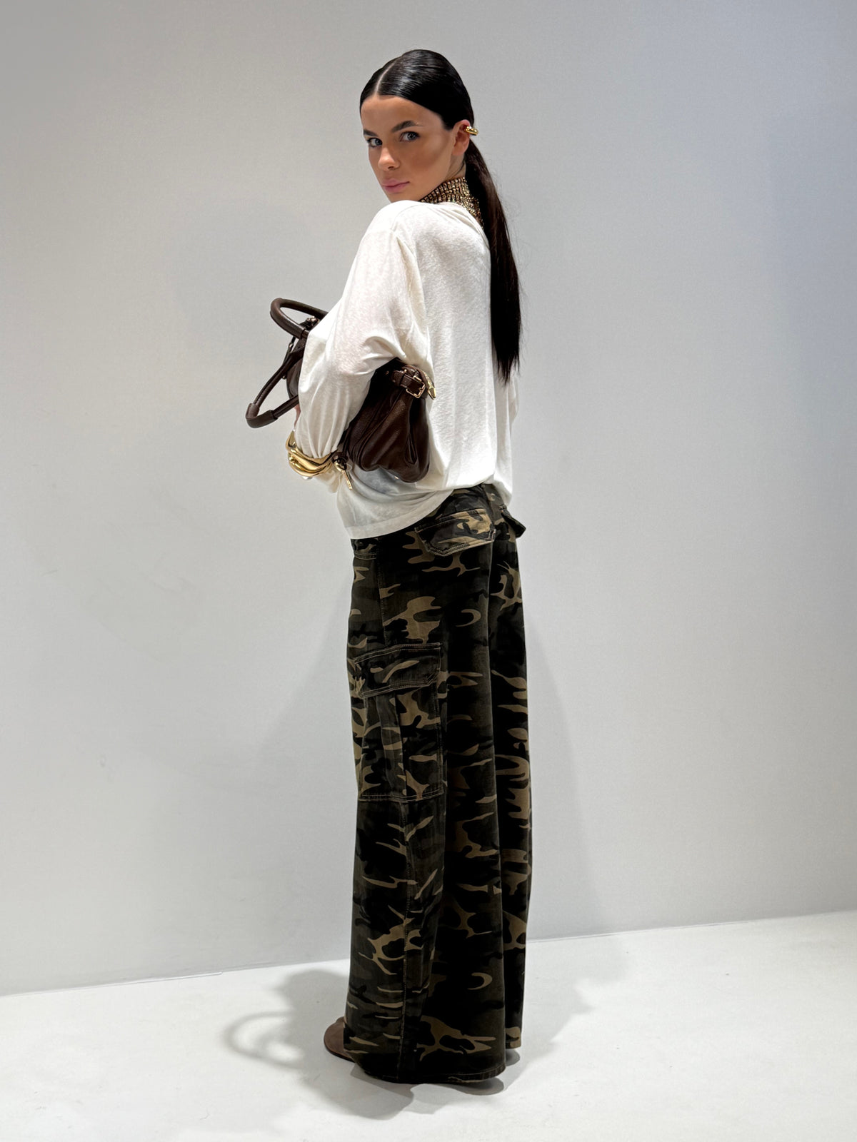 PANTALONE IKOMA CAMOUFLAGE mimetico|Colore:Mimetico