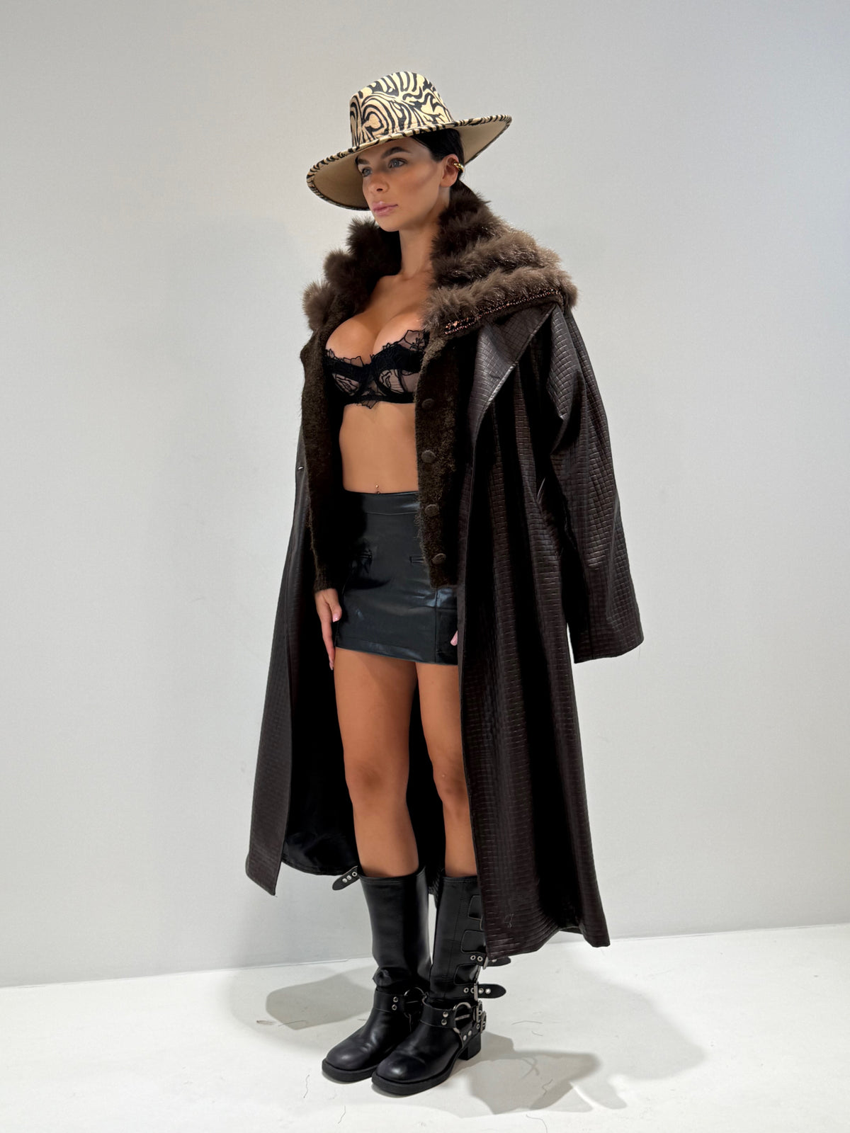 TRENCH MINOKAMO BY LUMINA marrone|Colore:Marrone