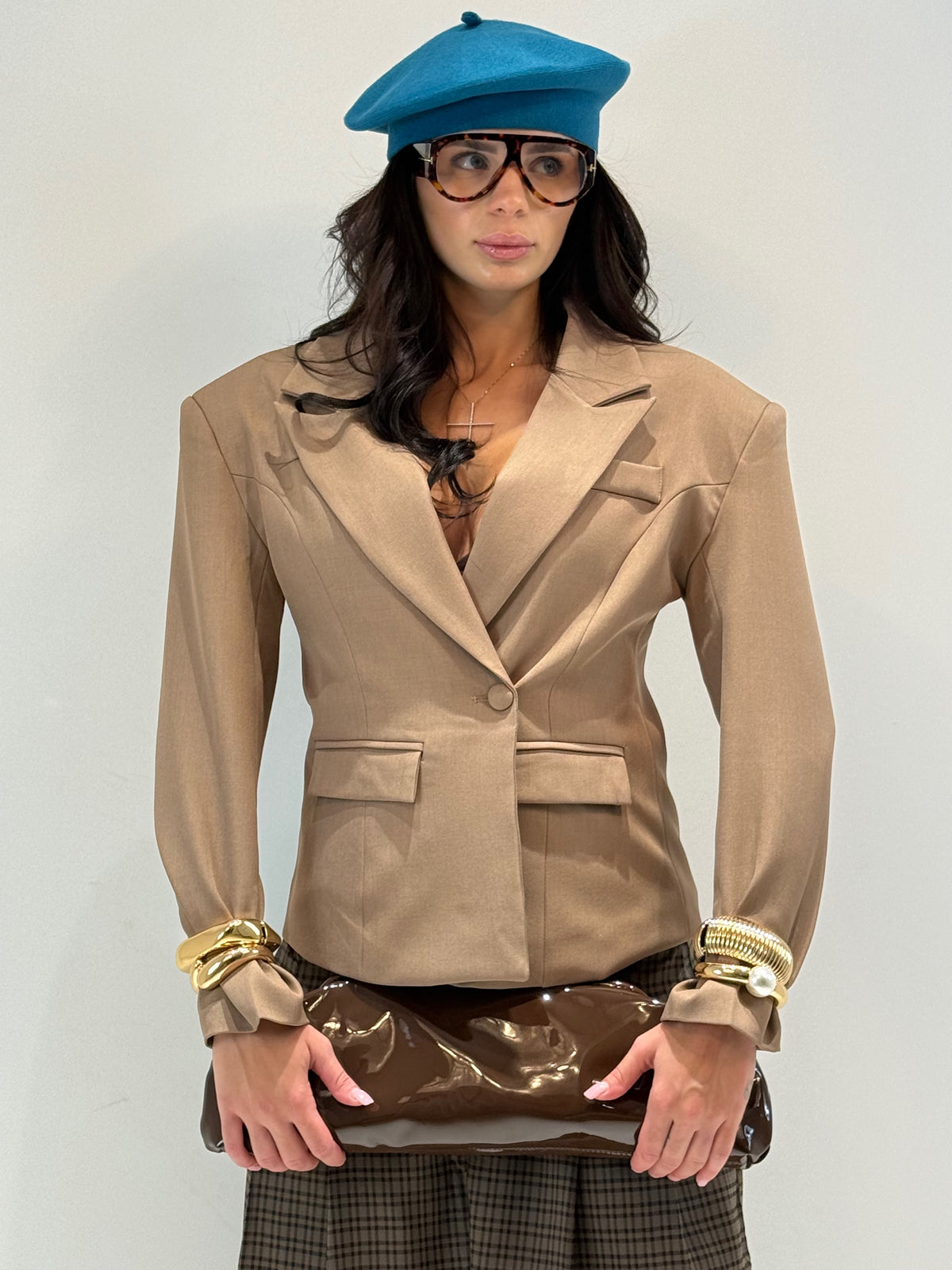 GIACCA GUADALUPE beige|Colore:Beige