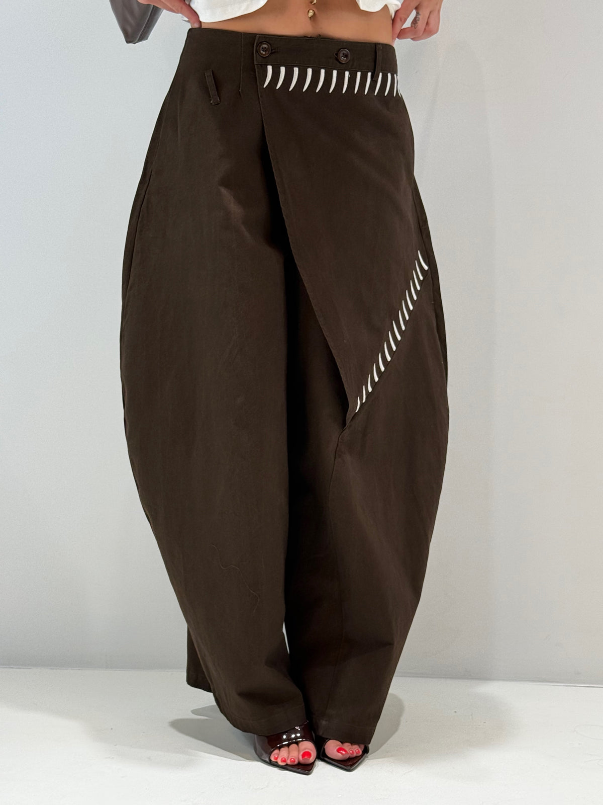 PANTALONE QUERETARO marrone|Colore:Marrone