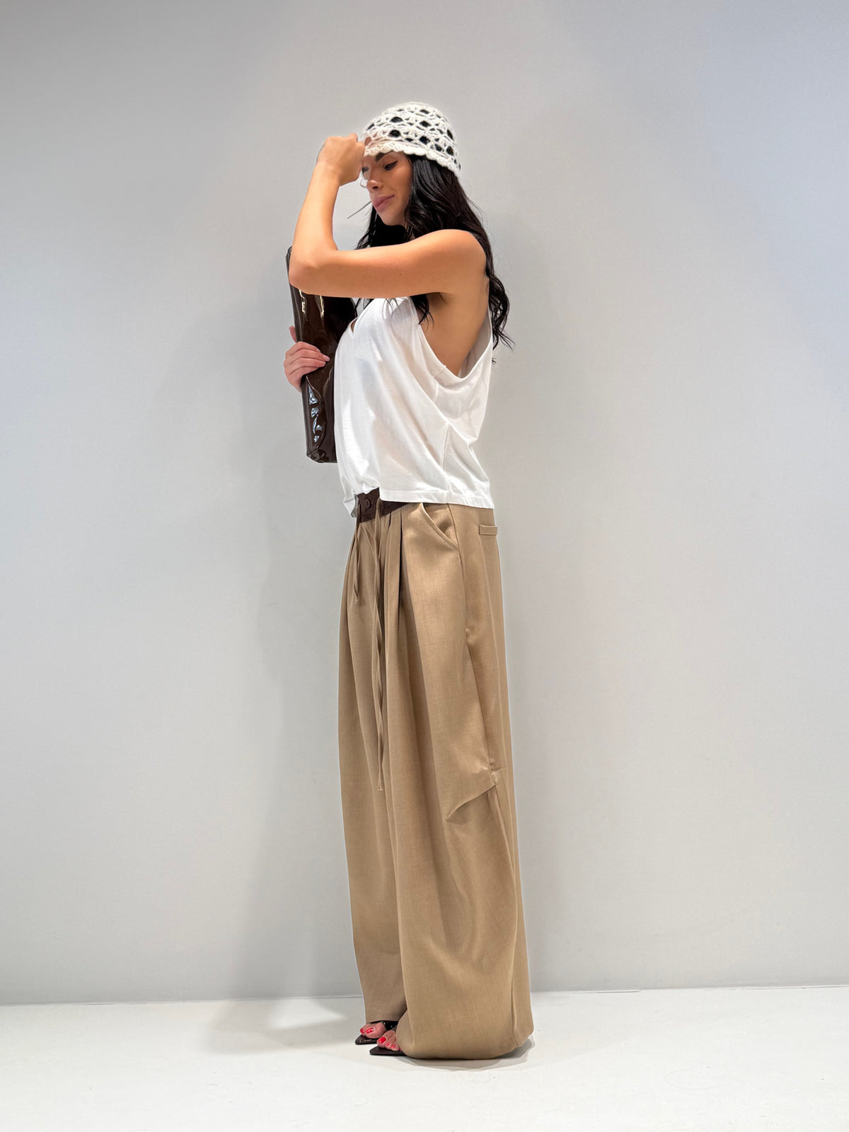 PANTALONE CANCUN  beige|Colore:Beige