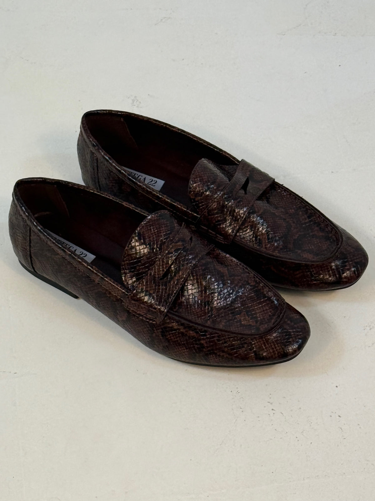 MOCASSINO PITON pitonato|Colore:Pitonato