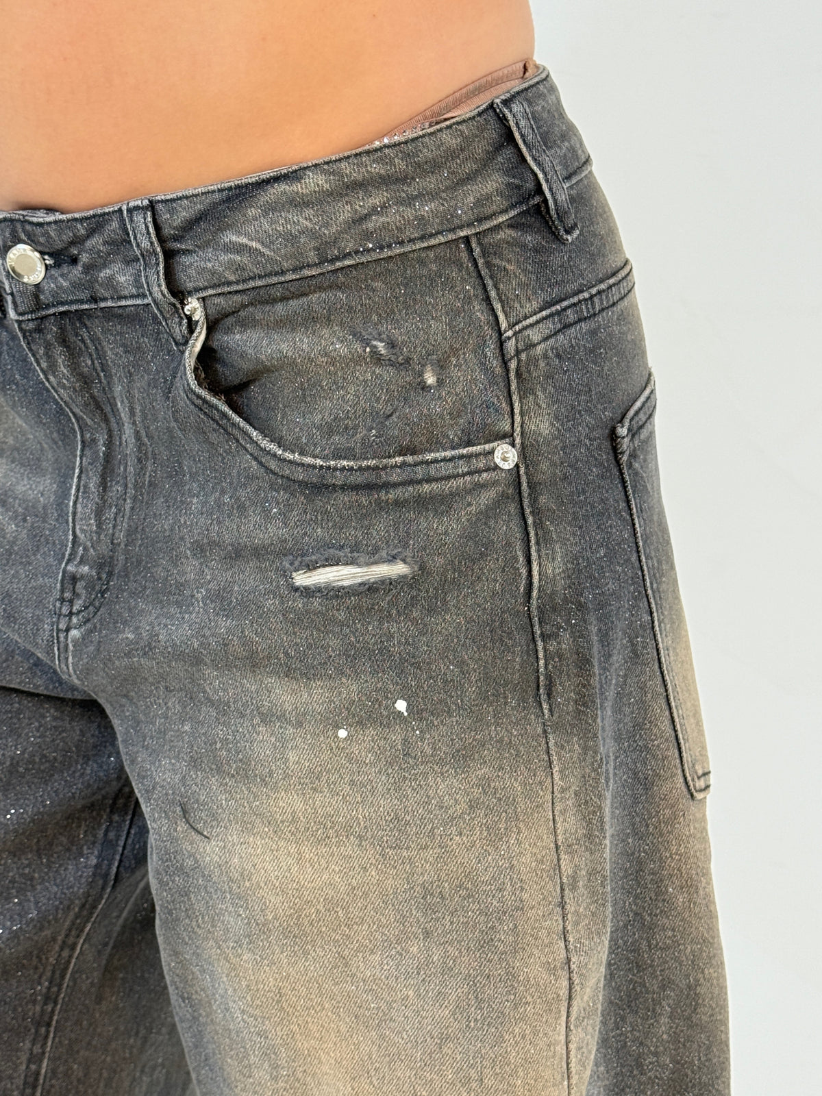 JEANS PORTSMOUTH  black ash|Colore:Black ash