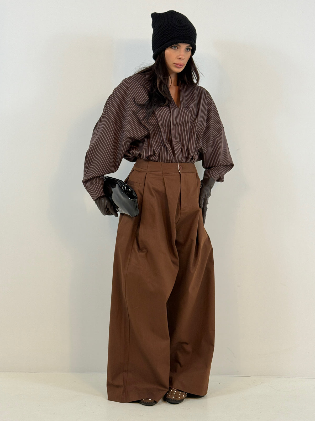 PANTALONE PETERBORO marrone|Colore:Marrone