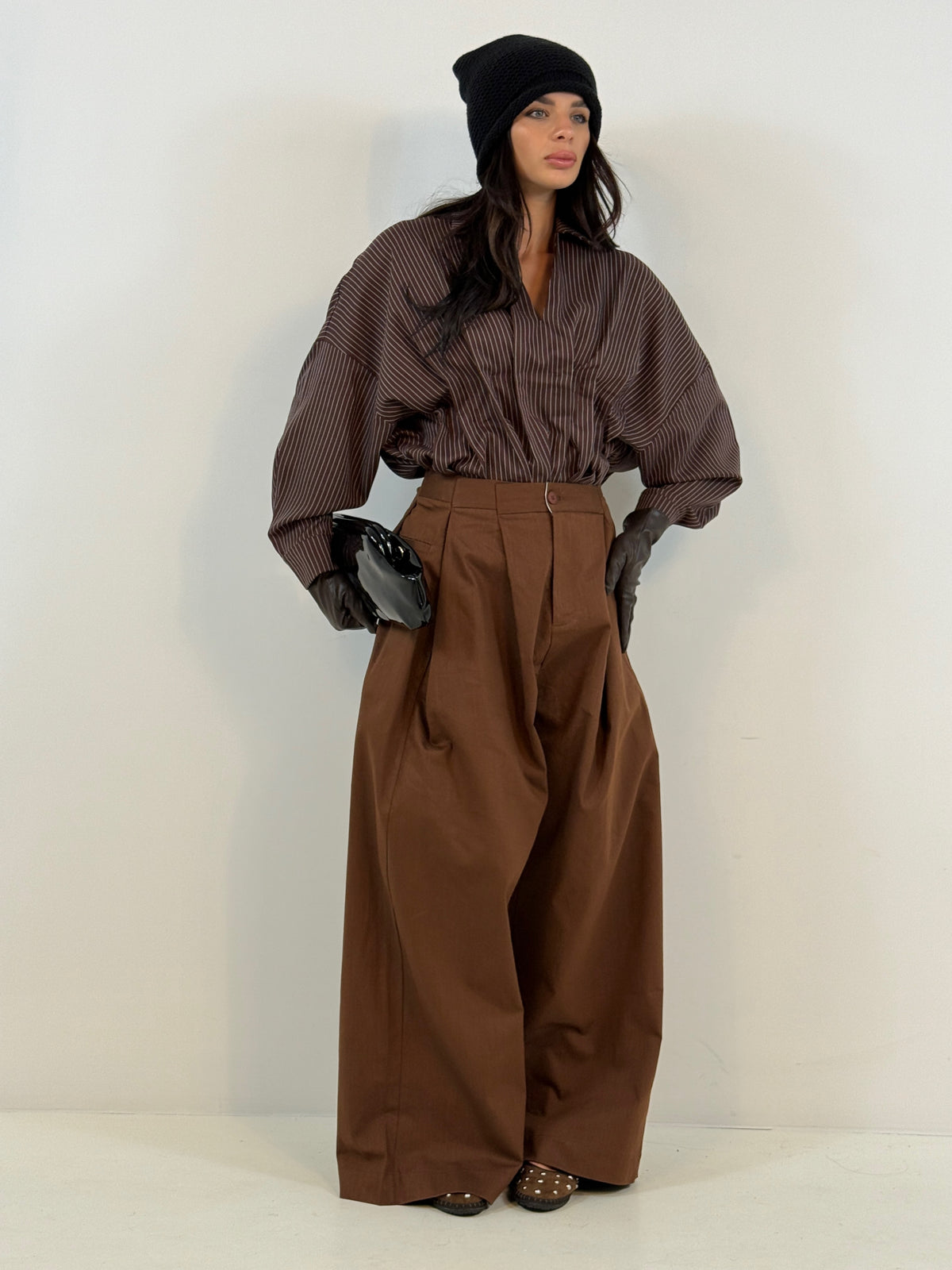 PANTALONE PETERBORO marrone|Colore:Marrone