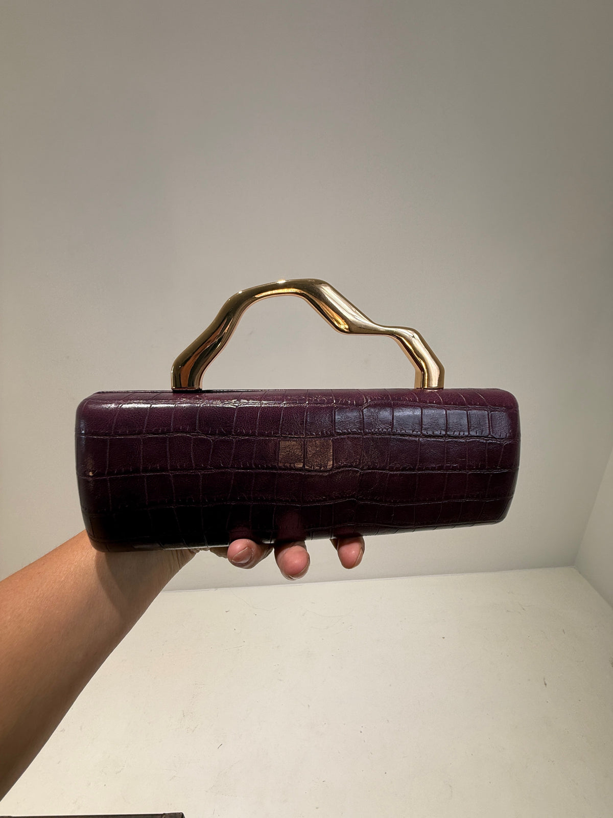 BORSA CHESTERFIELD viola|Colore:Viola