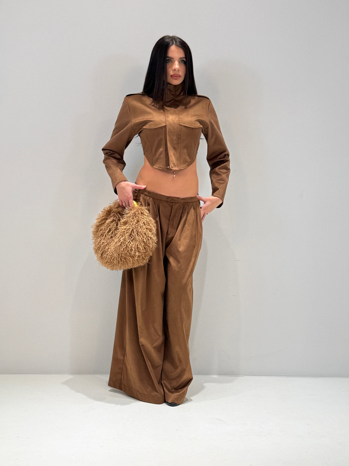 PANTALONE ARACAJU BY LUMINA cammello|Colore:Cammello