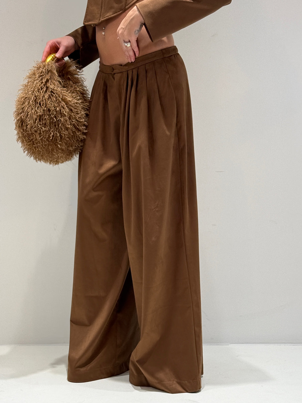 PANTALONE ARACAJU BY LUMINA cammello|Colore:Cammello