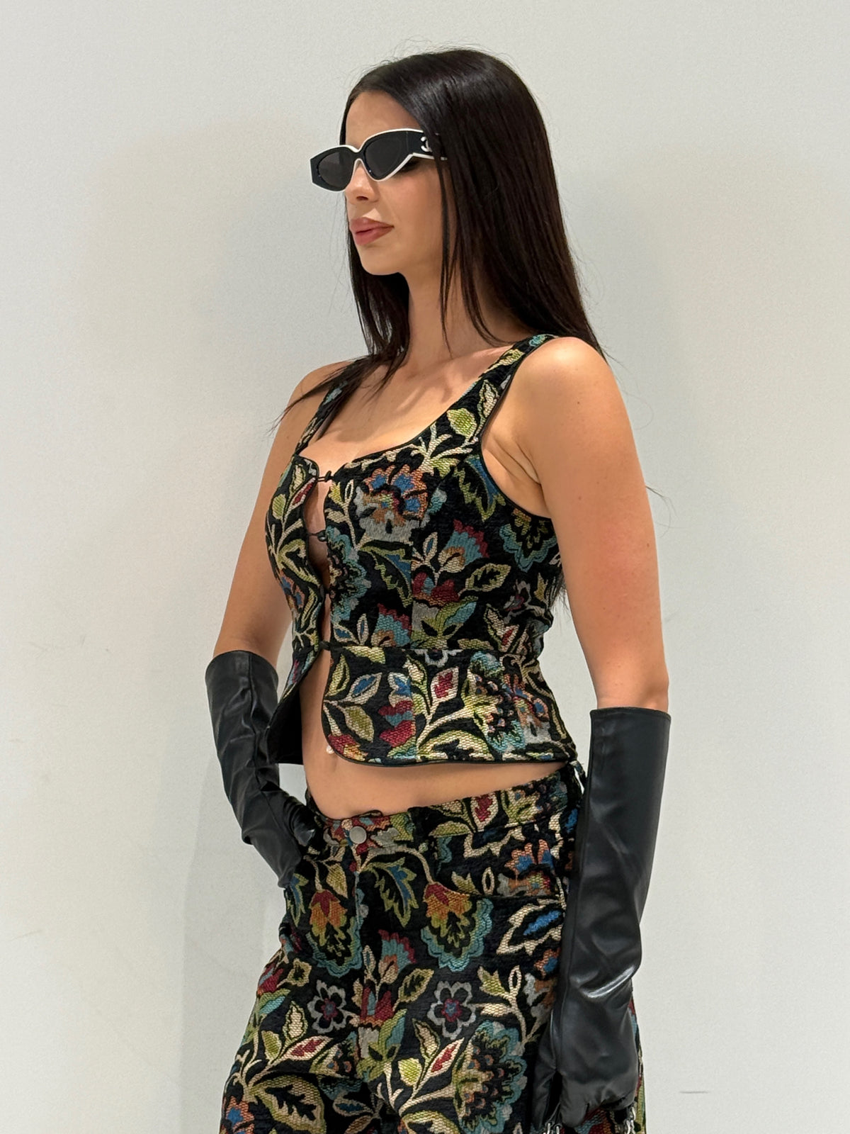 TOP CUIBÁ BY LUMINA nero|Colore:Nero