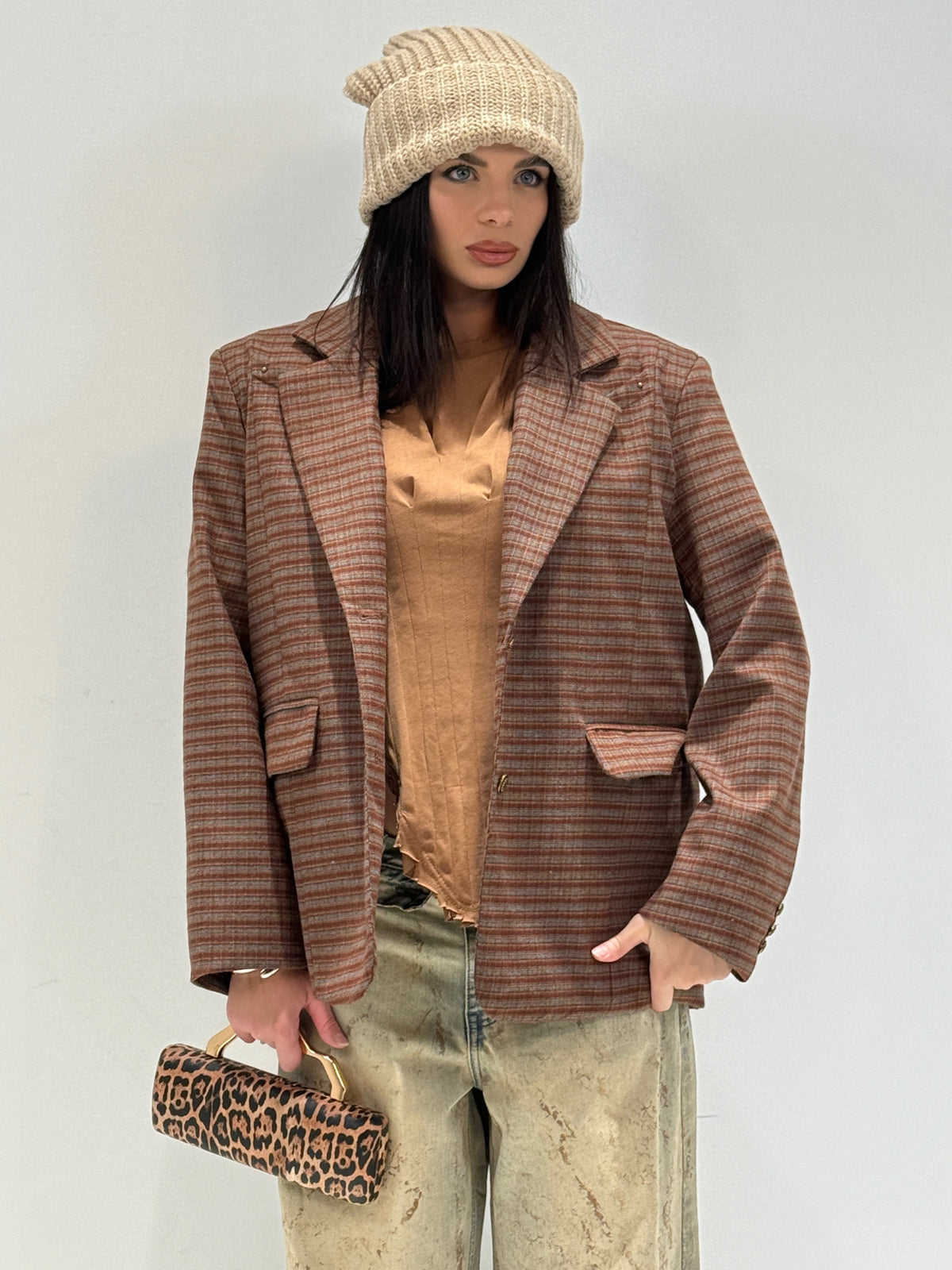 GIACCA JOÃO PESSOA ruggine|Colore:Ruggine
