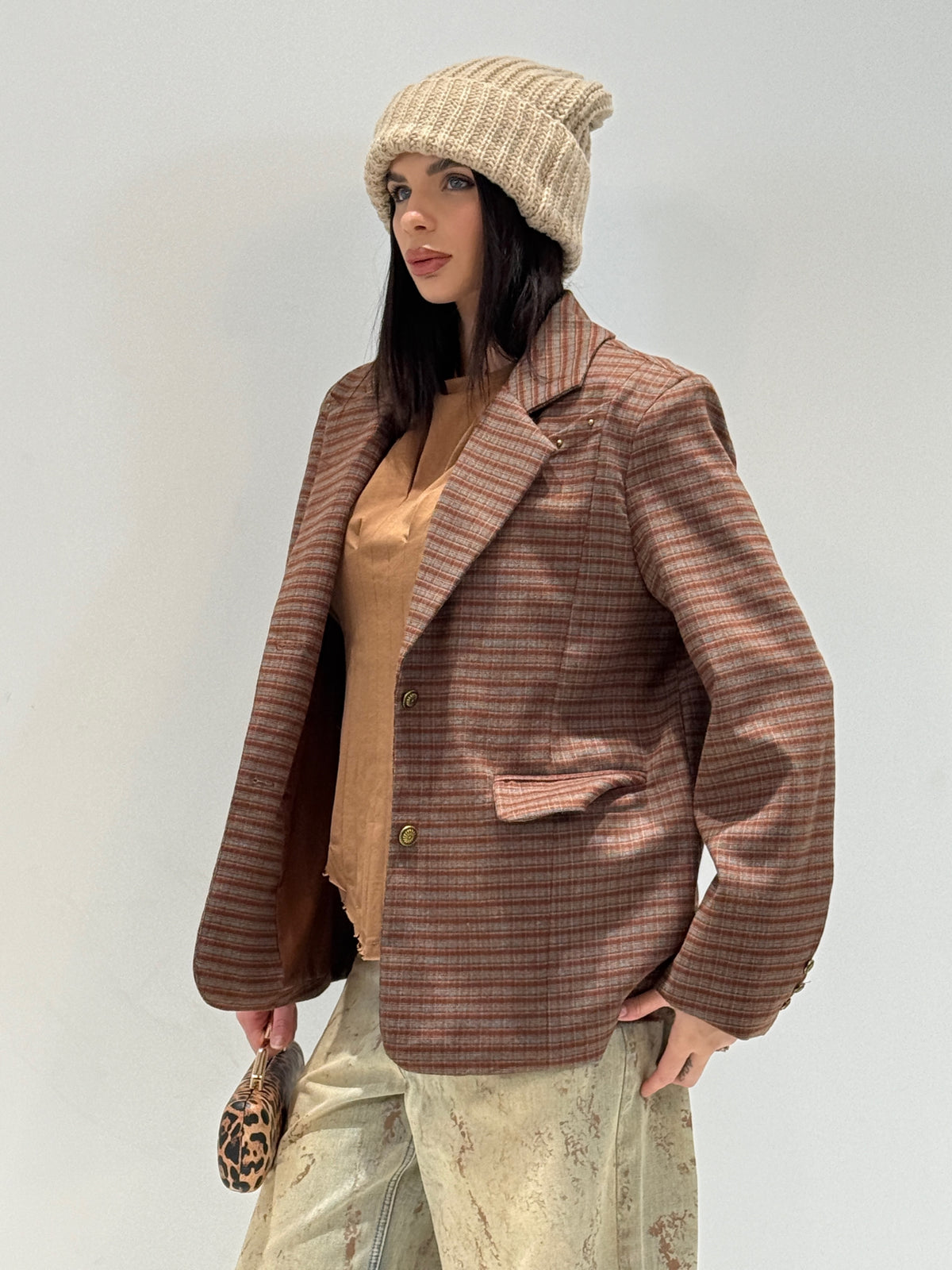 GIACCA JOÃO PESSOA ruggine|Colore:Ruggine