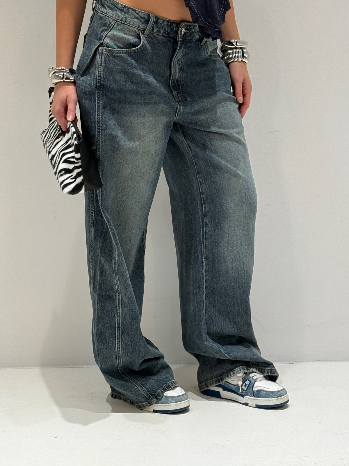 JEANS PALMAS lavaggio medio|Colore:Lavaggio medio