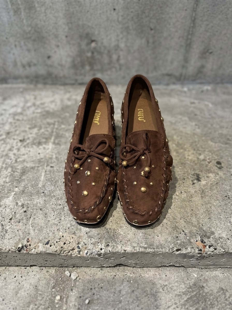 MOCASSINO OXFORD  marrone|Colore:Marrone