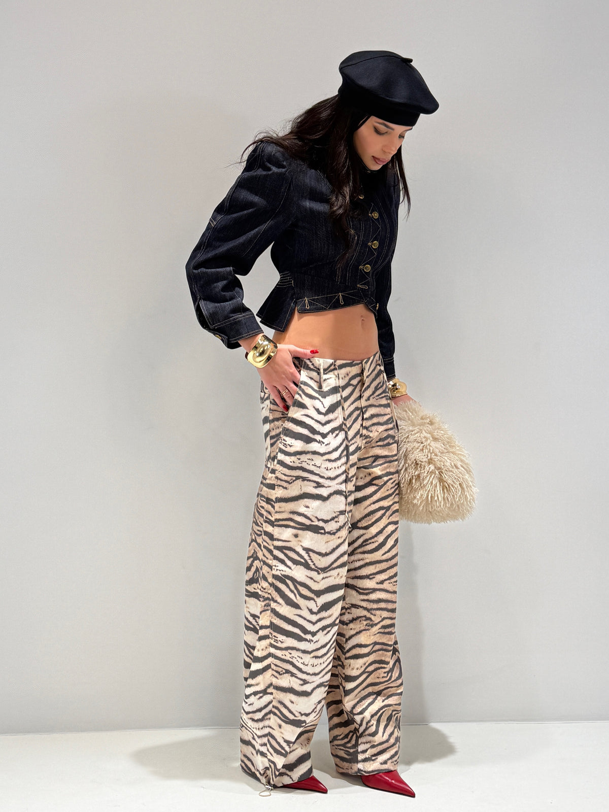 PANTALONE KO SAMUI zebrato|Colore:Zebrato
