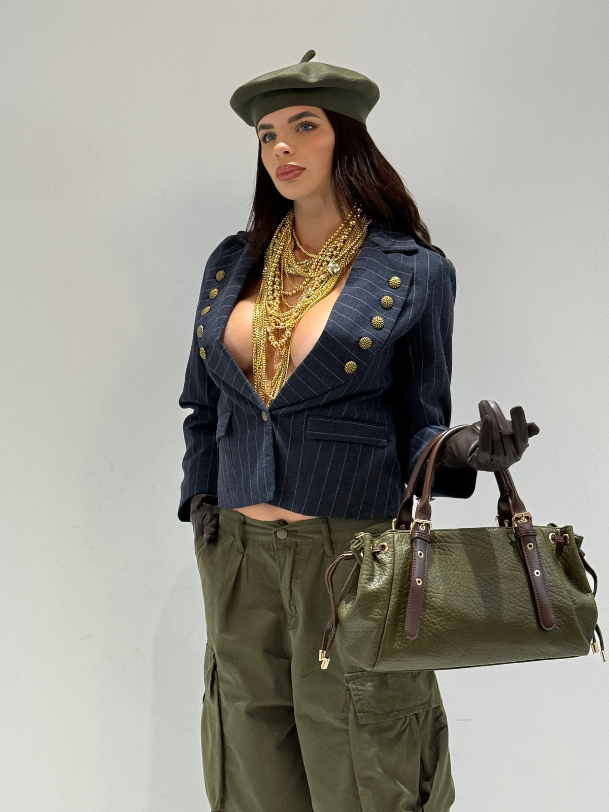 GIACCA RATCHASI  blu|Colore:Blu