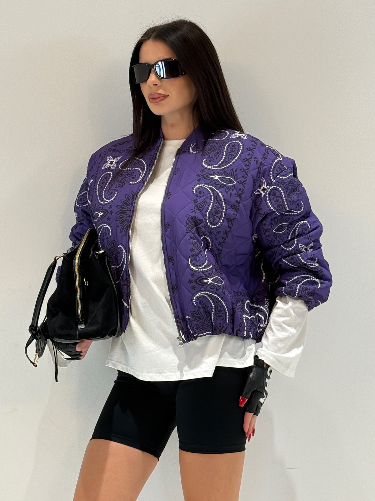 BOMBER CAY BY LUMINA viola|Colore:Viola