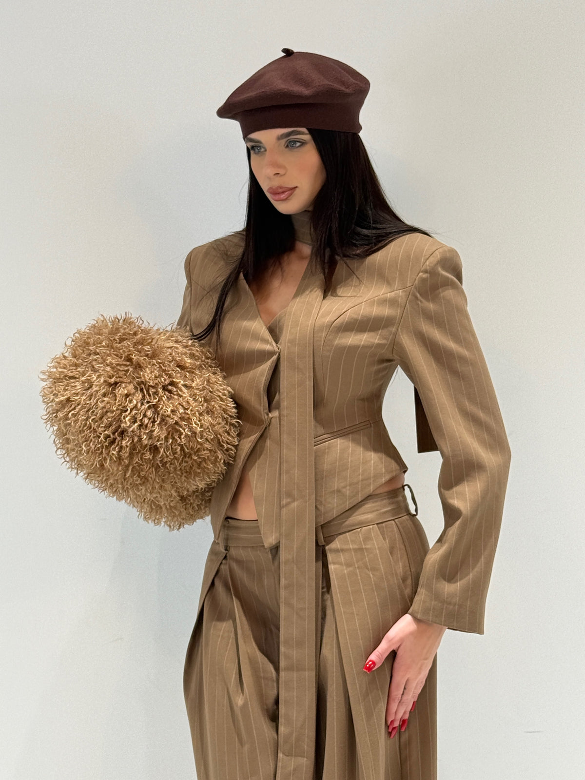 GIACCA TUMBES BY LUMINA cammello|Colore:Cammello