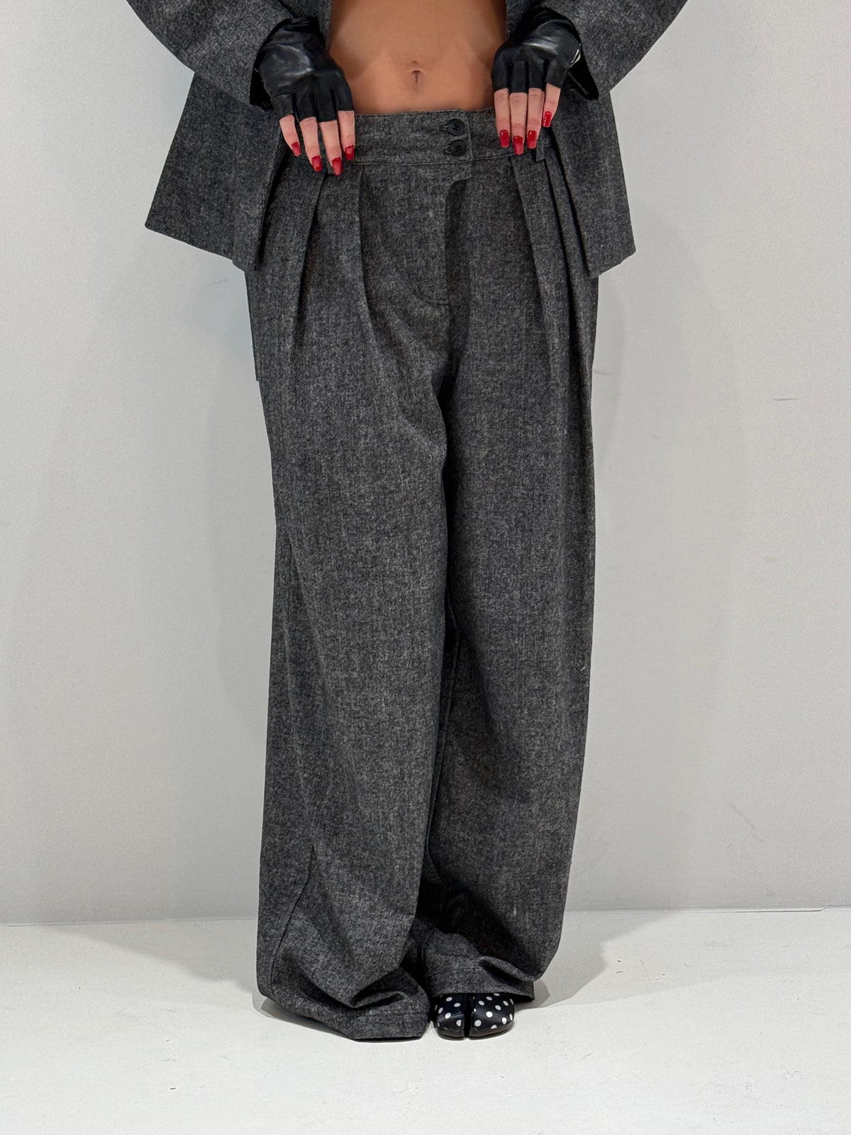 PANTALONE TINGO MARIA BY LUMINA grigio|Colore:Grigio