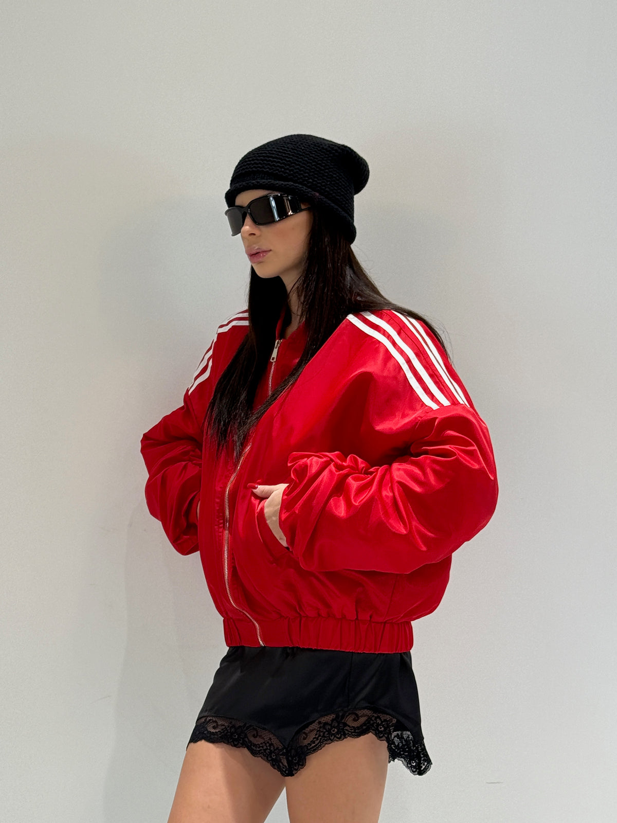 BOMBER  SELDOVIA rosso|Colore:Rosso