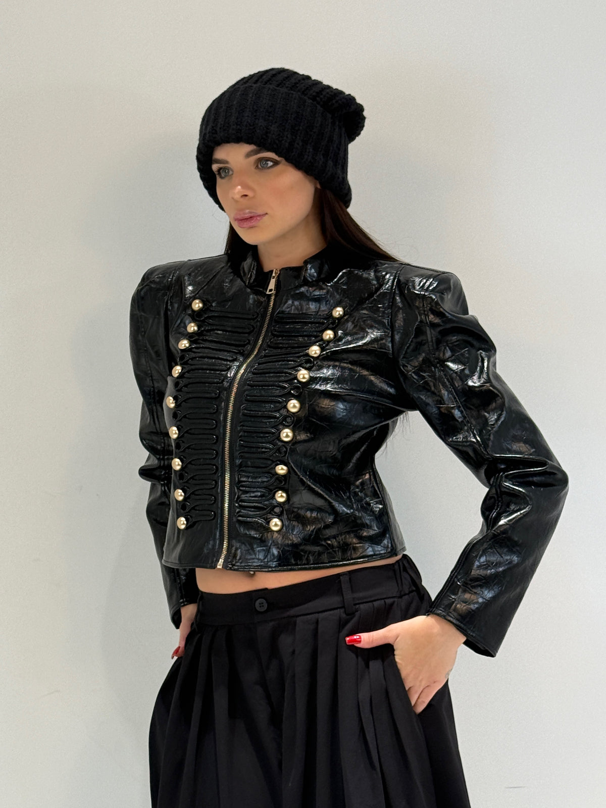 GIUBBINO CORDOVA nero|Colore:Nero