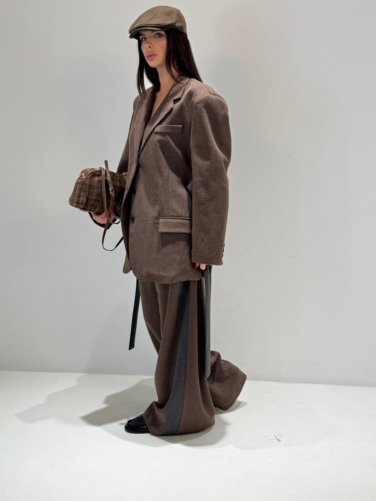 PANTALONE KOBUK BY LUMINA marrone|Colore:Marrone
