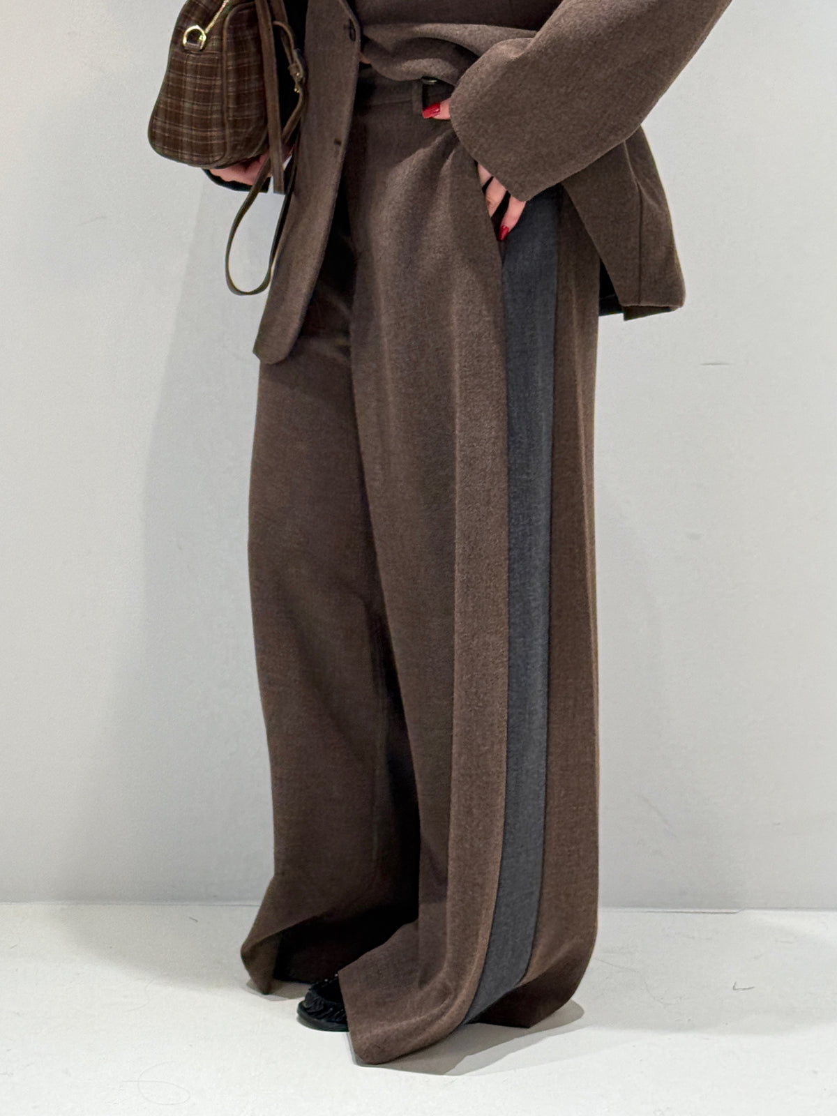PANTALONE KOBUK BY LUMINA marrone|Colore:Marrone