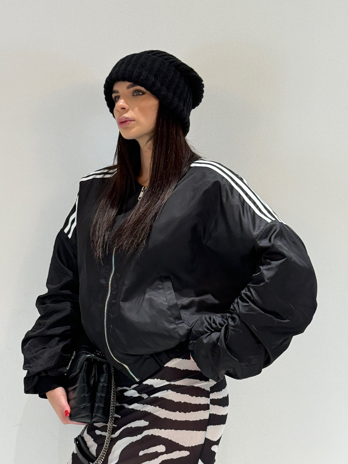 BOMBER  SELDOVIA nero|Colore:Nero