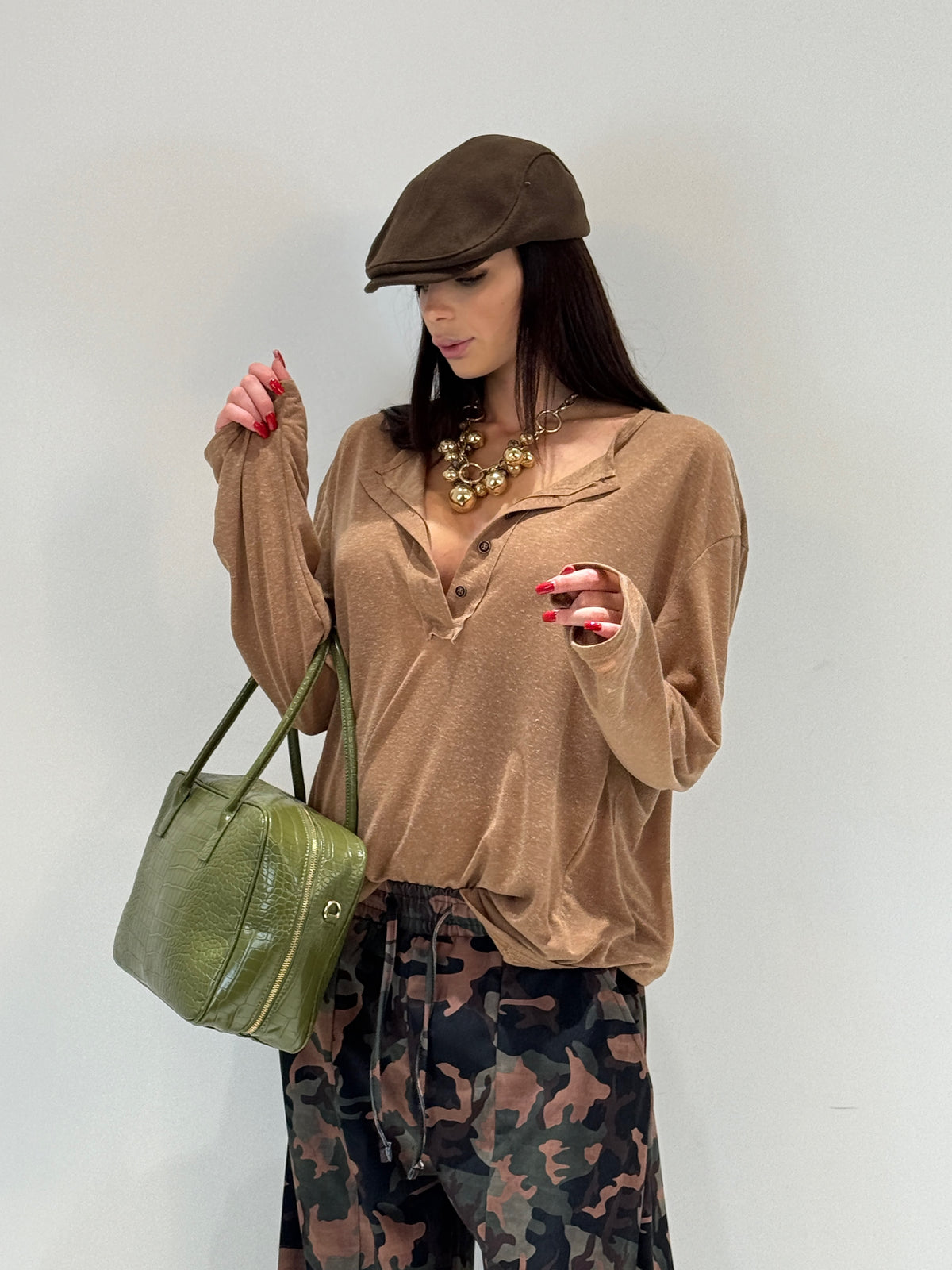 T-SHIRT WRANGELL beige|Colore:Beige