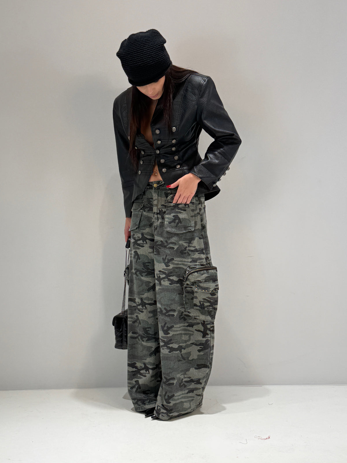 PANTALONE STEBBINS mimetico|Colore:Mimetico