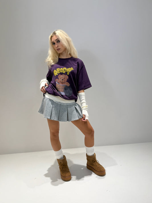 KABOOM T-SHIRT VIOLA