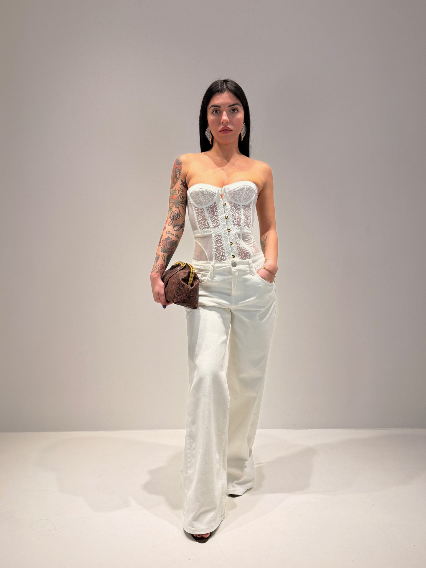 BUSTIER MARGOT BIANCO