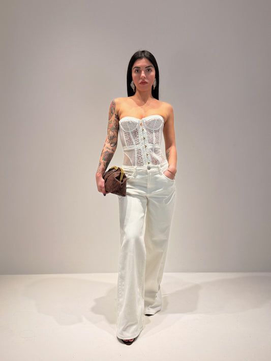 BUSTIER MARGOT BIANCO