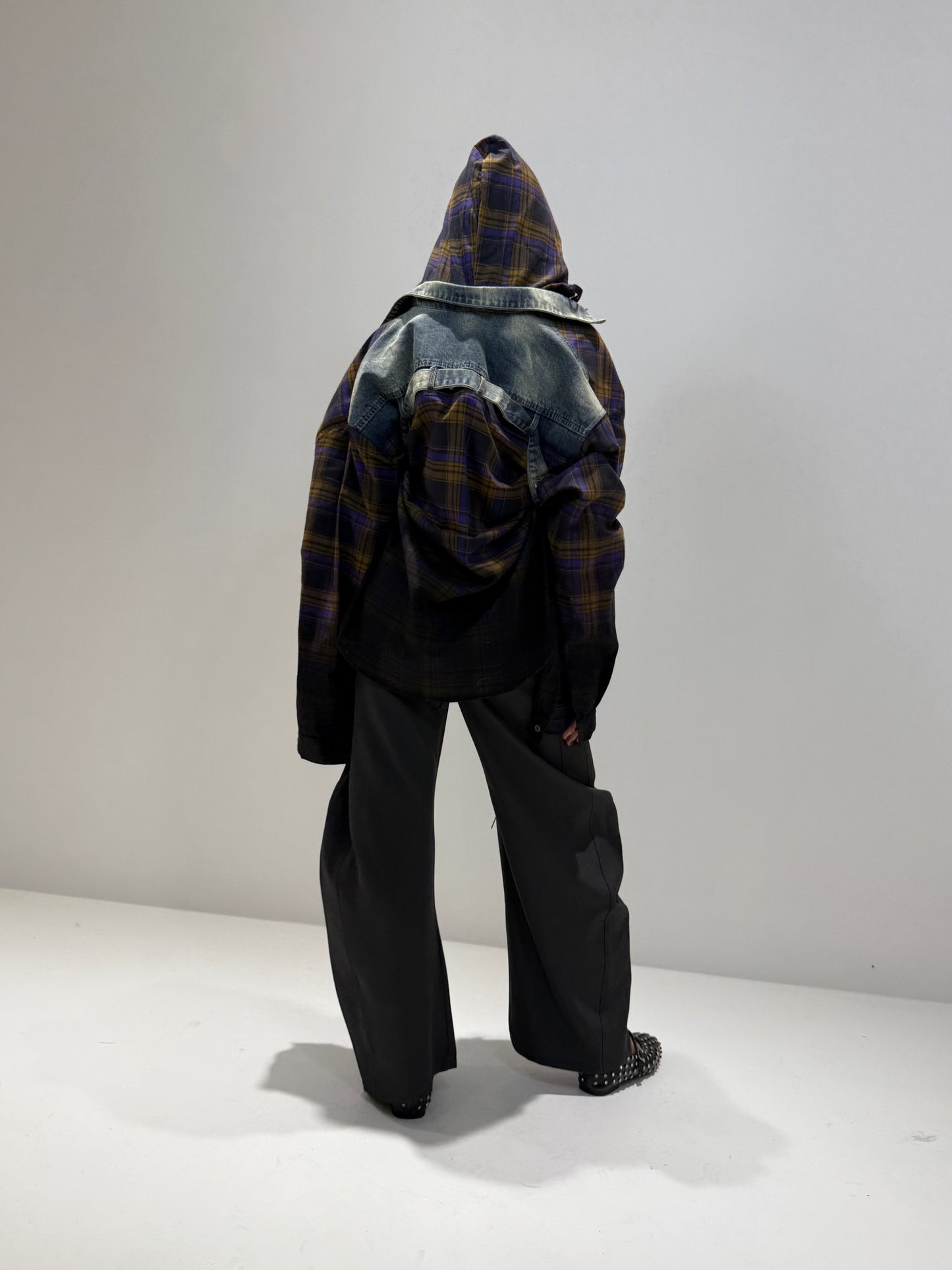 PUNK CAMICIA MARRONE