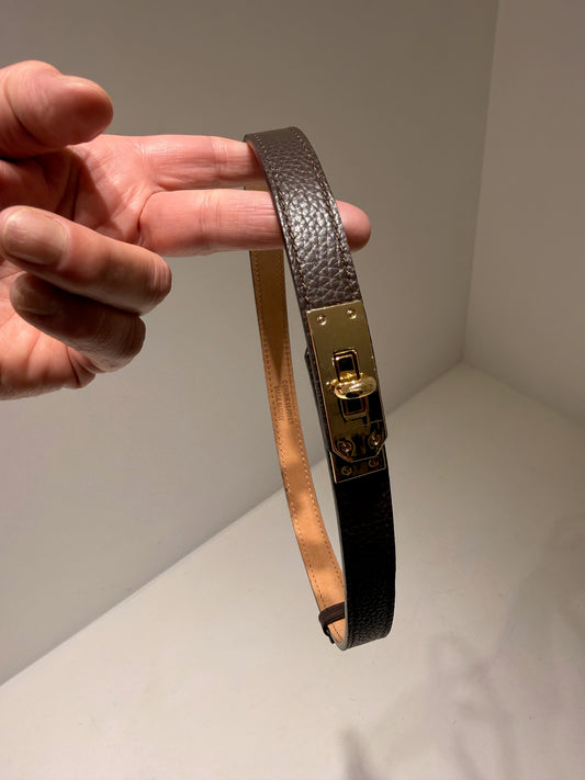 CINTURA TOP H MARRONE