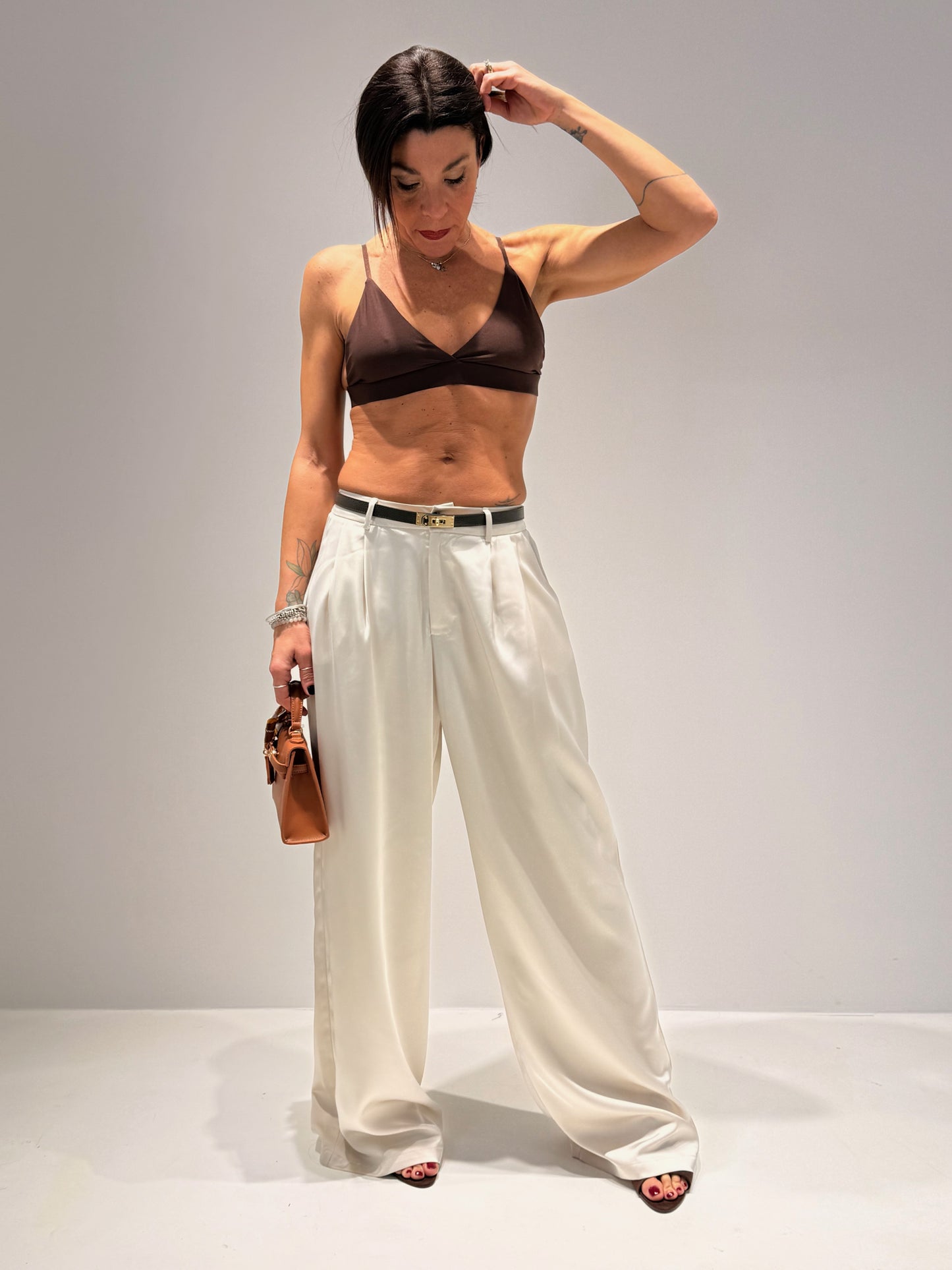 PANTALONE LIONE ECRU