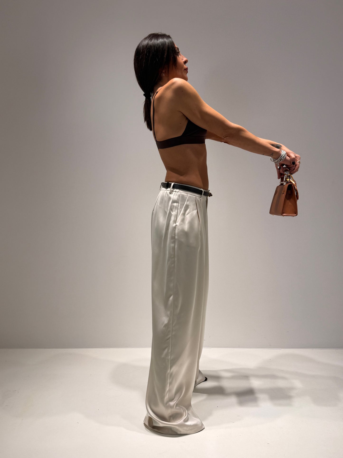 PANTALONE LIONE ECRU