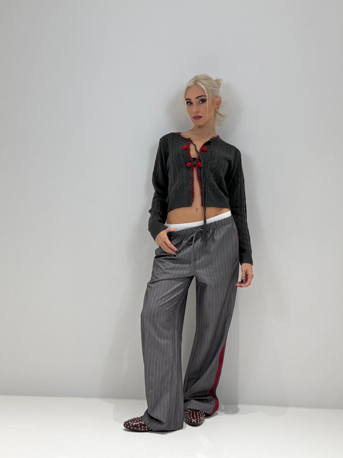 CARAB PANTALONE GRIGIO