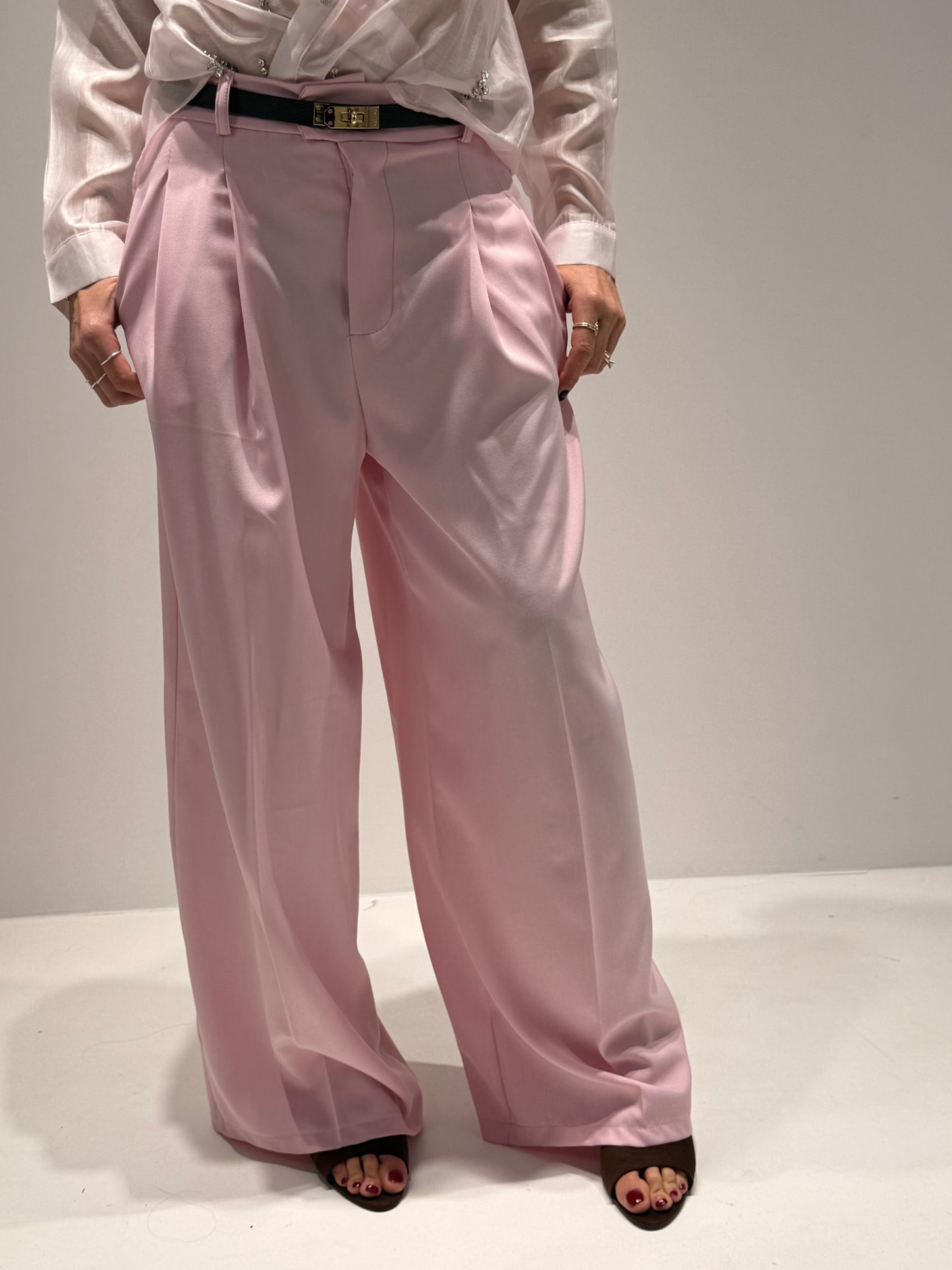 PANTALONE BEVERLY ROSA