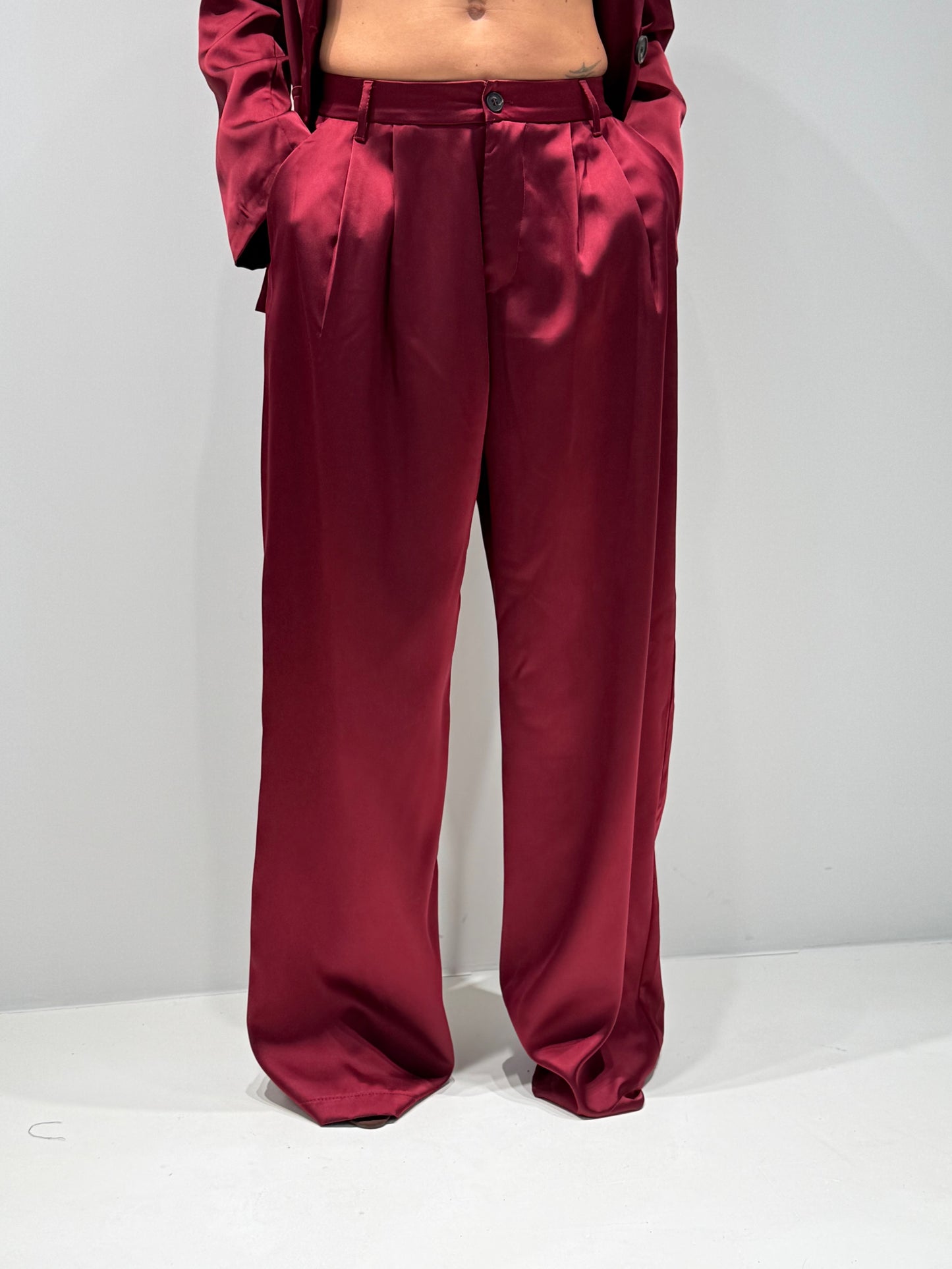 PANTALONE LIONE BORDEAUX